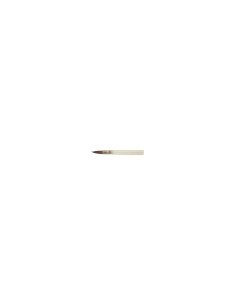 SERIE 69/C PENNELLO TONDO IN VAIO NATURALE MANICO IN...