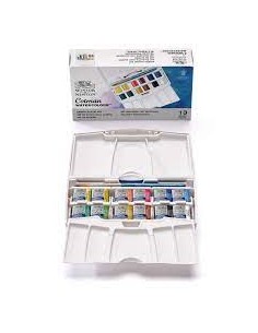 Cotman pocket box 12 col.