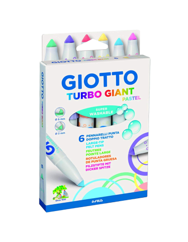 Turbo giant fluo Giotto 6 colori