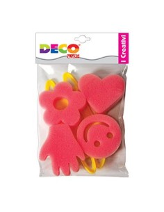 I Creativi confezione 4 timbri in spugna