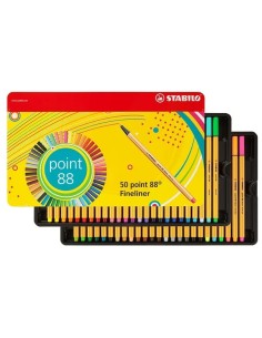 Stabilo point 88 scatola 50 colori