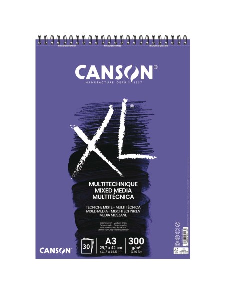 Blocco xl mix media Canson 300gr