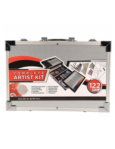 Complete art set Daler 122pz