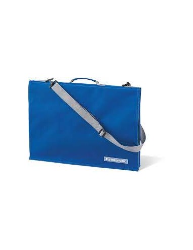 Borsa Mars blu A3 con tracolla