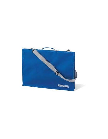 Borsa Mars blu A3 con tracolla