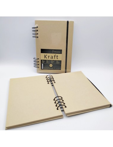 Kraft libro schizzi A4