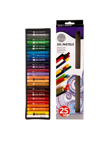 Scatola pastelli olio Simply Daler Rowney