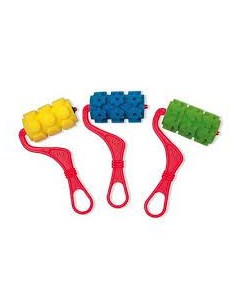 Set 3 rulli fantasia in spugna