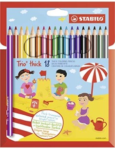 Trio thick matitoni + temperino 2