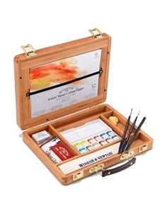 Cassetta acquerello Winsor & Newton in bamboo
