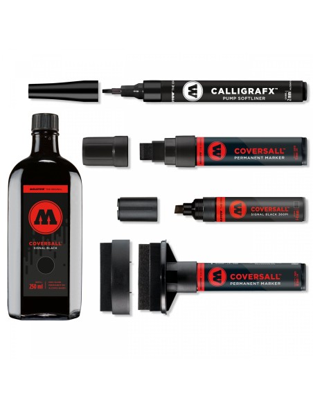 COVERSALL SIGNAL BLACK RICARICA