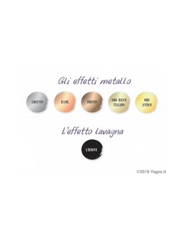 Novecento paint metallici ml.125