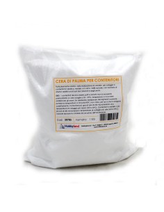 Cera di palma per candele in contenitore