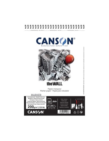 Blocco The Wall Canson 200gr