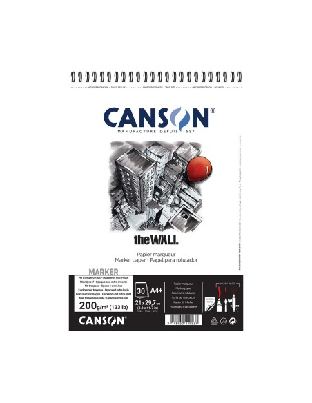 Blocco The Wall Canson 200gr
