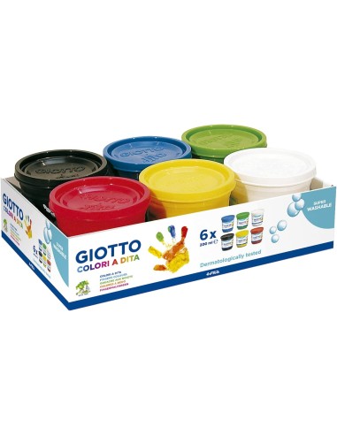 Colori a dita giotto