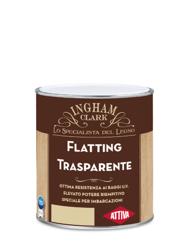 Flatting Vernice Trasparente a Solvente per legno